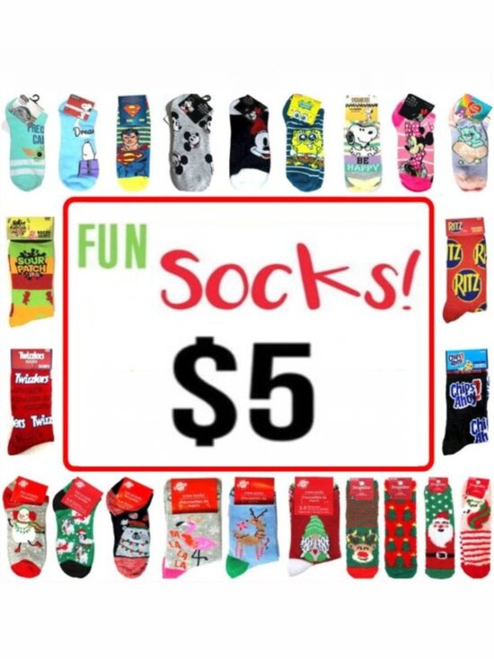 Free People Accessories - ♥︎ LOTS OF FUN SOCKS ♥︎ 3 for $15 ♥︎